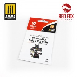 1/32 Kawasaki Ki61-I Hien Instrument Panel for Hasegawa kit Red