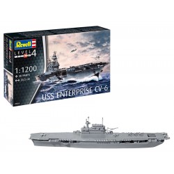 1/1200 USS Enterprise CV-6 Yorktown-class Aircraft Carrier