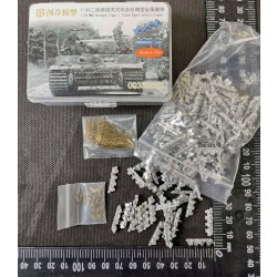 Details about   R-Model 1/35 35014SA Metal Track and Metal Track Pin For WWII German Bear 