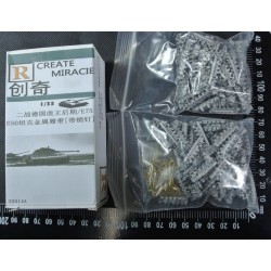 R-Model 35006D 1/35 Metal Track and Metal Pin For Panther A/G/F LATE type 