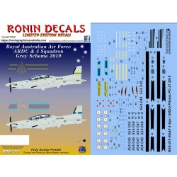 1/72 RAAF ARDU & 4 Sqn PC-21 Grey scheme 2019 Decals for 3D Models 1/72 RAAF ARDU & 4 Sqn PC-21 Grey scheme 2019 Decals for 3D Models