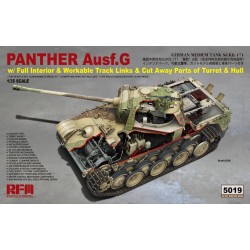 1/35 Panther Ausf.G w/Full Interior, Workable Track Links 1/35 Panther Ausf.G w/Full Interior, Workable Track Links