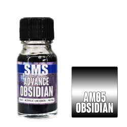 Acrylic Lacquer Paint - Advance Metallic OBSIDIAN (10ml) Acrylic Lacquer Paint - Advance Metallic OBSIDIAN (10ml)