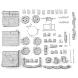 1/35 WWII US 2.5T 6x6 Cargo Truck Accessory Set 1/35 WWII US 2.5T 6x6 Cargo Truck Accessory Set