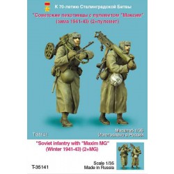 Tahk Model Soviet Red Army Man Autumn 1941-42 1/35 scale resin figure T35051 
