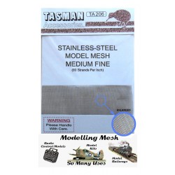 Medium Fine Metal Mesh #Small (80 strands per inch, 90mm x 50mm appx)