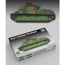 1/72 Soviet T-28 Medium Tank (Welded) 1/72 Soviet T-28 Medium Tank (Welded)