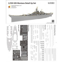 Very Fire 1/350 USS Battleship BB-64 Wisconsin detail set VF350012 for VF350912 