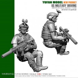 1/35 Resin Soldier Model Kit America Seal Assault Team Female Warrior Unpainted 