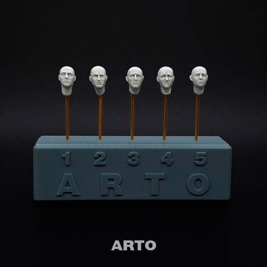 1/35 Bare Heads (5pcs) 1/35 Bare Heads (5pcs)