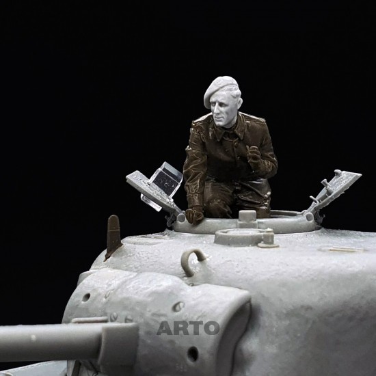 1/35 WWII British Royal Tank Regiment Beret (5 different heads) 1/35 WWII British Royal Tank Regiment Beret (5 different heads)