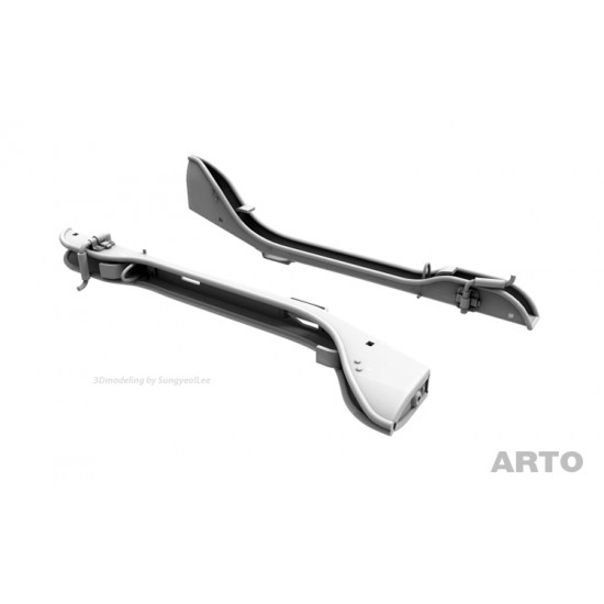 1/35 Jeep Rifle Gun Rack for Willys MB and Ford GPW 1/35 Jeep Rifle Gun Rack for Willys MB and Ford GPW