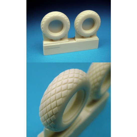 1/32 P-51 Mustang Diamond Tread Tyres for Tamiya kit 1/32 P-51 Mustang Diamond Tread Tyres for Tamiya kit