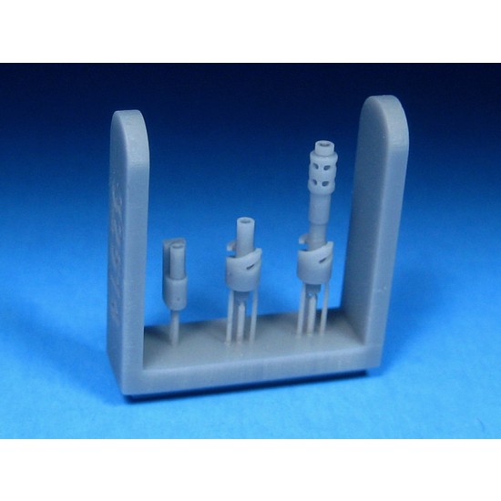 1/32 YAK-9T/K 37mm and 45mm Cannon Barrels with Muzzle Brakes for ICM kits 1/32 YAK-9T/K 37mm and 45mm Cannon Barrels with Muzzle Brakes for ICM kits
