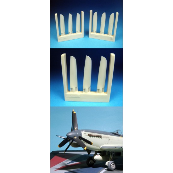 1/48 Seafire FR.47 Contra-rotating Prop Blades for Airfix Seafire FR. 46/47 kit 1/48 Seafire FR.47 Contra-rotating Prop Blades for Airfix Seafire FR. 46/47 kit