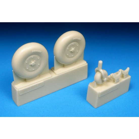 1/48 Boulton Paul Defiant Mainwheels and Tailwheel for Airfix kit 1/48 Boulton Paul Defiant Mainwheels and Tailwheel for Airfix kit