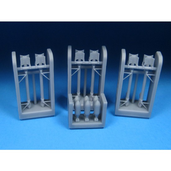 1/48 Sea Fury RP-3 Rockets and Rails for Airfix/Trumpeter 1/48 Sea Fury RP-3 Rockets and Rails for Airfix/Trumpeter