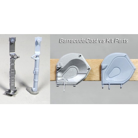 1/72 BAC Lightning Landing Gear Set for Airfix kits 1/72 BAC Lightning Landing Gear Set for Airfix kits