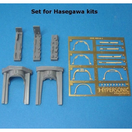 1/48 McDonnell Douglas F-4 Phantom Canopy Detail Set for Hasegawa kits 1/48 McDonnell Douglas F-4 Phantom Canopy Detail Set for Hasegawa kits