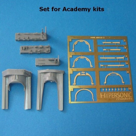 1/48 McDonnell Douglas F-4 Phantom Canopy Detail Set for Academy kits 1/48 McDonnell Douglas F-4 Phantom Canopy Detail Set for Academy kits