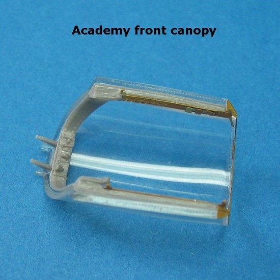 1/48 McDonnell Douglas F-4 Phantom Canopy Detail Set for Academy kits 1/48 McDonnell Douglas F-4 Phantom Canopy Detail Set for Academy kits