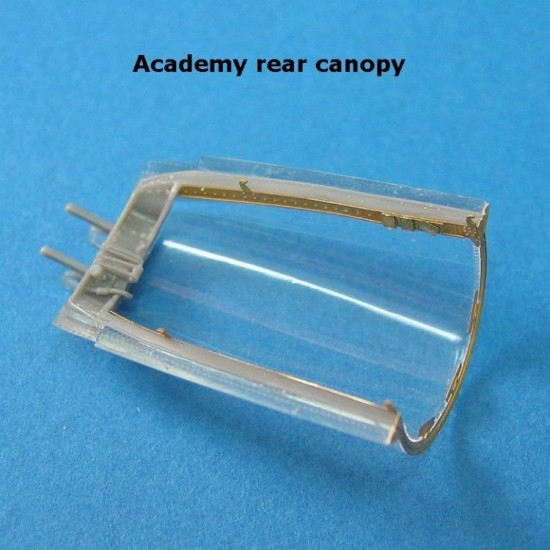 1/48 McDonnell Douglas F-4 Phantom Canopy Detail Set for Academy kits 1/48 McDonnell Douglas F-4 Phantom Canopy Detail Set for Academy kits