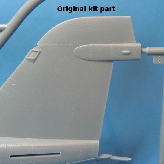 1/48 Grumman A-6 Intruder Fin Tip Corrected Set for Hobby Boss kits 1/48 Grumman A-6 Intruder Fin Tip Corrected Set for Hobby Boss kits