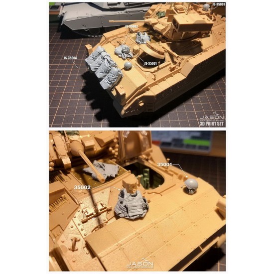 1/35 US Military Bulletproof Vest (2pcs) 1/35 US Military Bulletproof Vest (2pcs)