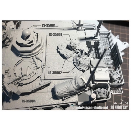1/35 US Military Bulletproof Vest (2pcs) 1/35 US Military Bulletproof Vest (2pcs)