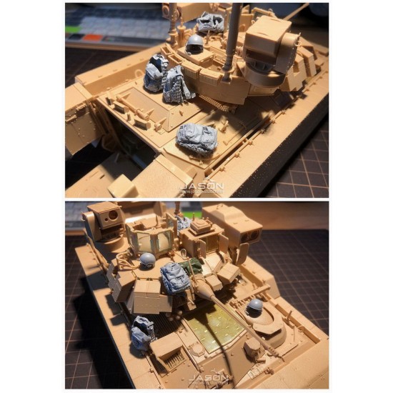 1/35 US Military Assault Backpack (3pcs) 1/35 US Military Assault Backpack (3pcs)