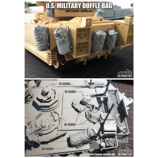 1/35 US Military Duffle Bag (2pcs) Vol.2