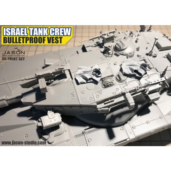 1/35 IDF Tank Crew Bulletproof Vest (2pcs) 1/35 IDF Tank Crew Bulletproof Vest (2pcs)