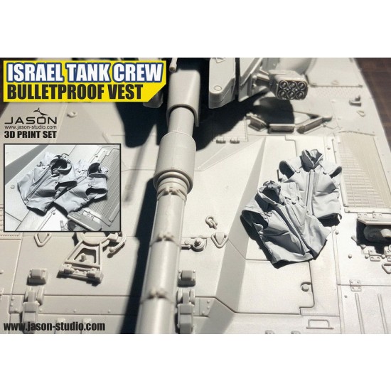 1/35 IDF Tank Crew Bulletproof Vest (2pcs) 1/35 IDF Tank Crew Bulletproof Vest (2pcs)
