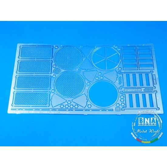 Grilles for 1/16 German Panther G for Tamiya kit Grilles for 1/16 German Panther G for Tamiya kit