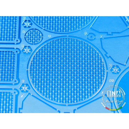 Grilles for 1/16 German Panther G for Tamiya kit Grilles for 1/16 German Panther G for Tamiya kit