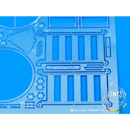 Grilles for 1/16 German Panther G for Tamiya kit Grilles for 1/16 German Panther G for Tamiya kit