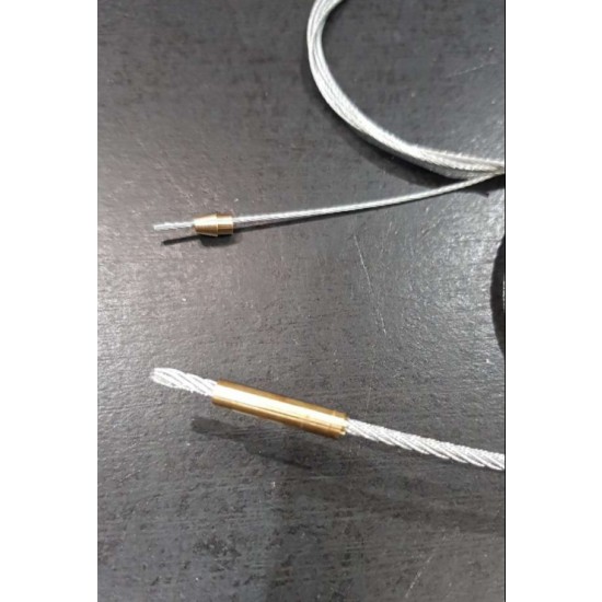 1/16 Tow Cables & Track Cable with Brackets for Tiger I, King Tiger & Panther kits 1/16 Tow Cables & Track Cable with Brackets for Tiger I, King Tiger & Panther kits