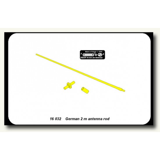1/16 German 2m Antenna 1/16 German 2m Antenna