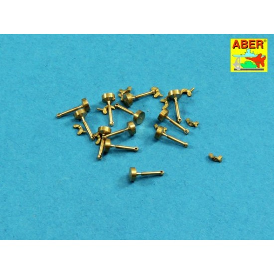 1/16 Wing Nuts with Turned Bolt (12pcs) 1/16 Wing Nuts with Turned Bolt (12pcs)
