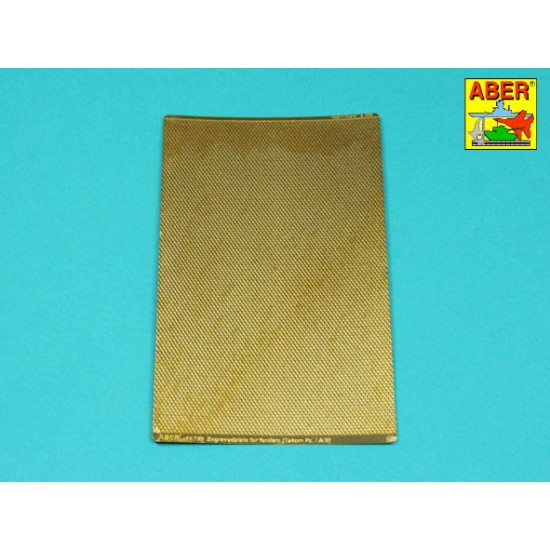 1/16 WWII German Pattern Treadplate for Pz.IA/B & Pz.IIA-F 1/16 WWII German Pattern Treadplate for Pz.IA/B & Pz.IIA-F
