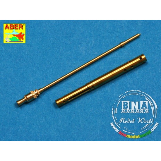 1/16 Turned Barrel for WWII German Tank Machine Gun MG-34 w/Panzer Mantel 1/16 Turned Barrel for WWII German Tank Machine Gun MG-34 w/Panzer Mantel