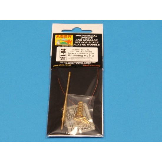 1/16 Barrel for U.S Heavy Machine Gun cal .50 (12.7mm) Browning M2 HB 1/16 Barrel for U.S Heavy Machine Gun cal .50 (12.7mm) Browning M2 HB
