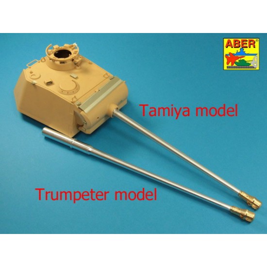 1/16 German SdKfz.171 Panther Ausf.G 7.5cm Barrel Muzzle Brake for Tamiya/Trumpeter kits 1/16 German SdKfz.171 Panther Ausf.G 7.5cm Barrel Muzzle Brake for Tamiya/Trumpeter kits