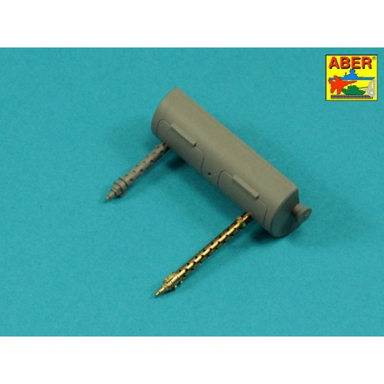 1/16 PzKpfw. I Ausf.A Early-1938 MG13 (long) Gun Barrels for Takom Model (2pcs) 1/16 PzKpfw. I Ausf.A Early-1938 MG13 (long) Gun Barrels for Takom Model (2pcs)