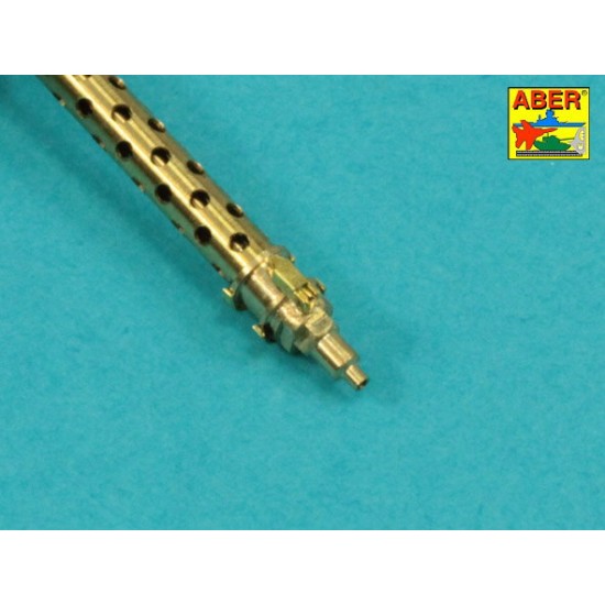 1/16 PzKpfw. I Ausf.A Early-1938 MG13 (long) Gun Barrels for Takom Model (2pcs) 1/16 PzKpfw. I Ausf.A Early-1938 MG13 (long) Gun Barrels for Takom Model (2pcs)