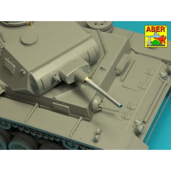 1/16 German PzKpfw.III Ausf.G/H/J Early Gun Barrel 50mm KwK 38L/42 1/16 German PzKpfw.III Ausf.G/H/J Early Gun Barrel 50mm KwK 38L/42