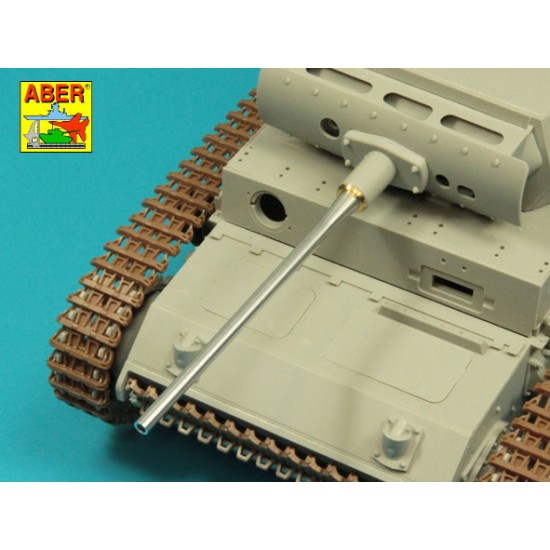 1/16 PzKpfw.III Ausf.J Late/L/M Gun Barrel 50mm KwK 39 L/60 for Das Werk/Heller kits 1/16 PzKpfw.III Ausf.J Late/L/M Gun Barrel 50mm KwK 39 L/60 for Das Werk/Heller kits