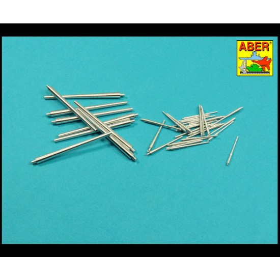 1/200 German Scharnhorst Main Armament (280mm x9, 150mm x12, 105mm x14) 1/200 German Scharnhorst Main Armament (280mm x9, 150mm x12, 105mm x14)
