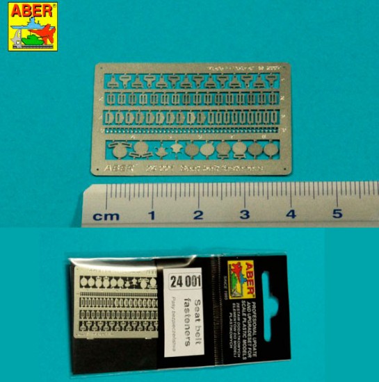 1/24 Seat Belt Fasteners for general use 1/24 Seat Belt Fasteners for general use
