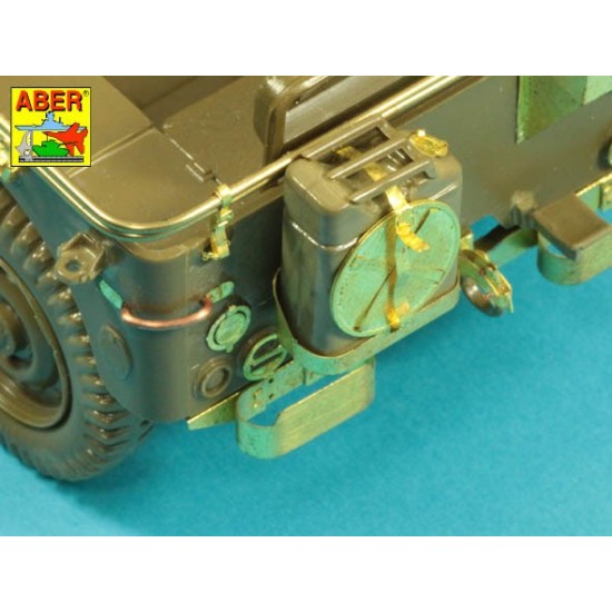 1/24 Jeep Willys MB Detail Set for Italeri kits 1/24 Jeep Willys MB Detail Set for Italeri kits